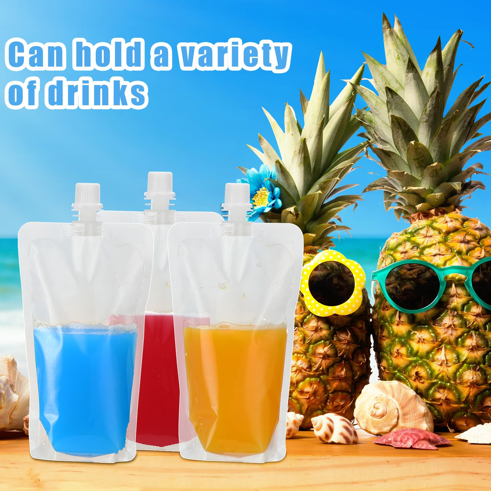 300 Disposable Popsicle Bags With Funnel - Ice Pop Making Kit With Reusable Sleeves For Homemade Frozen Treats - View #12
