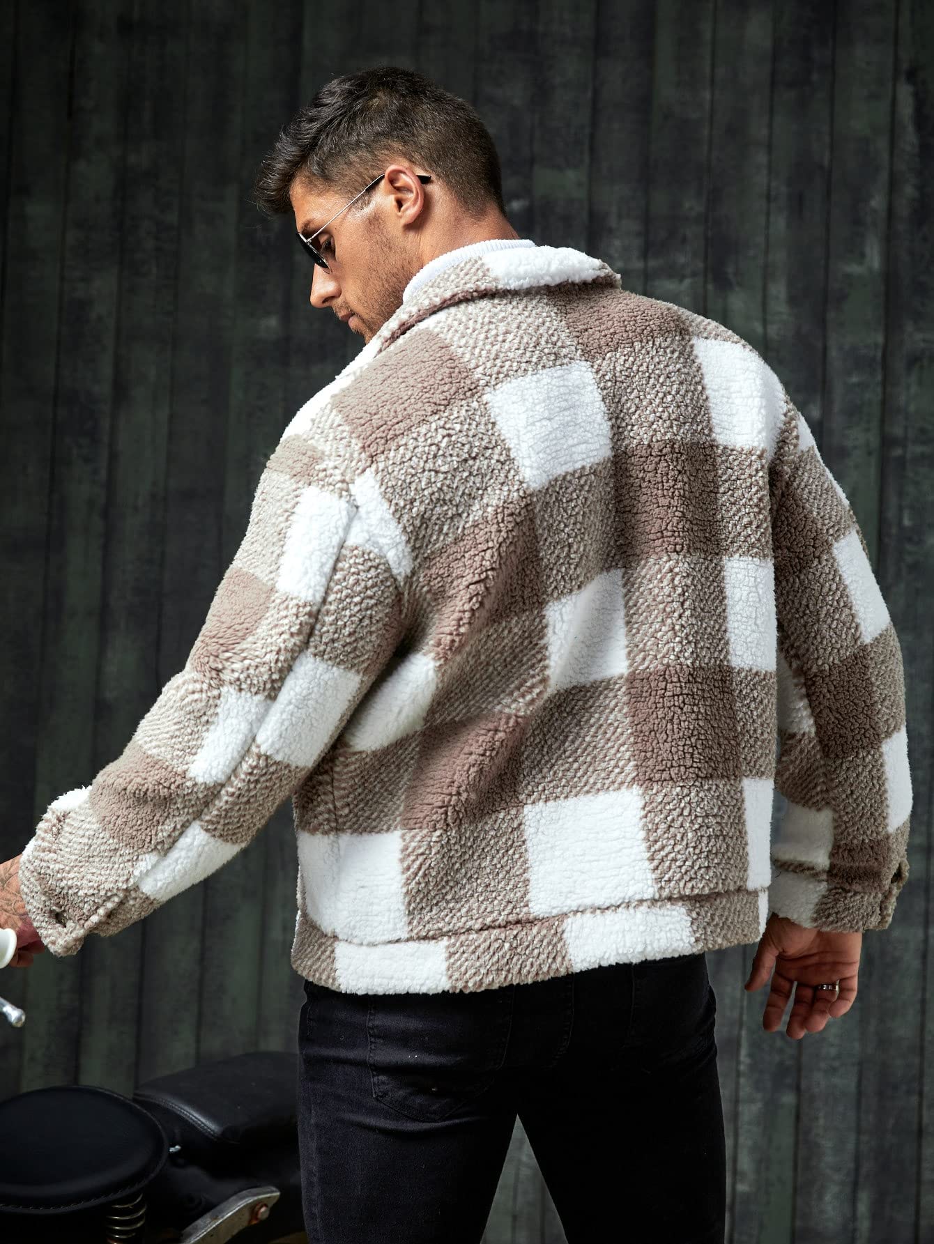 ジャケット・アウター NAPPING BUFFALO CHECK SHOP COAT COOTIE クーティー Napping Buffalo Check Shop Coat ナッピング