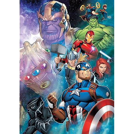Thanos Versus Avengers 500 Piece Puzzle