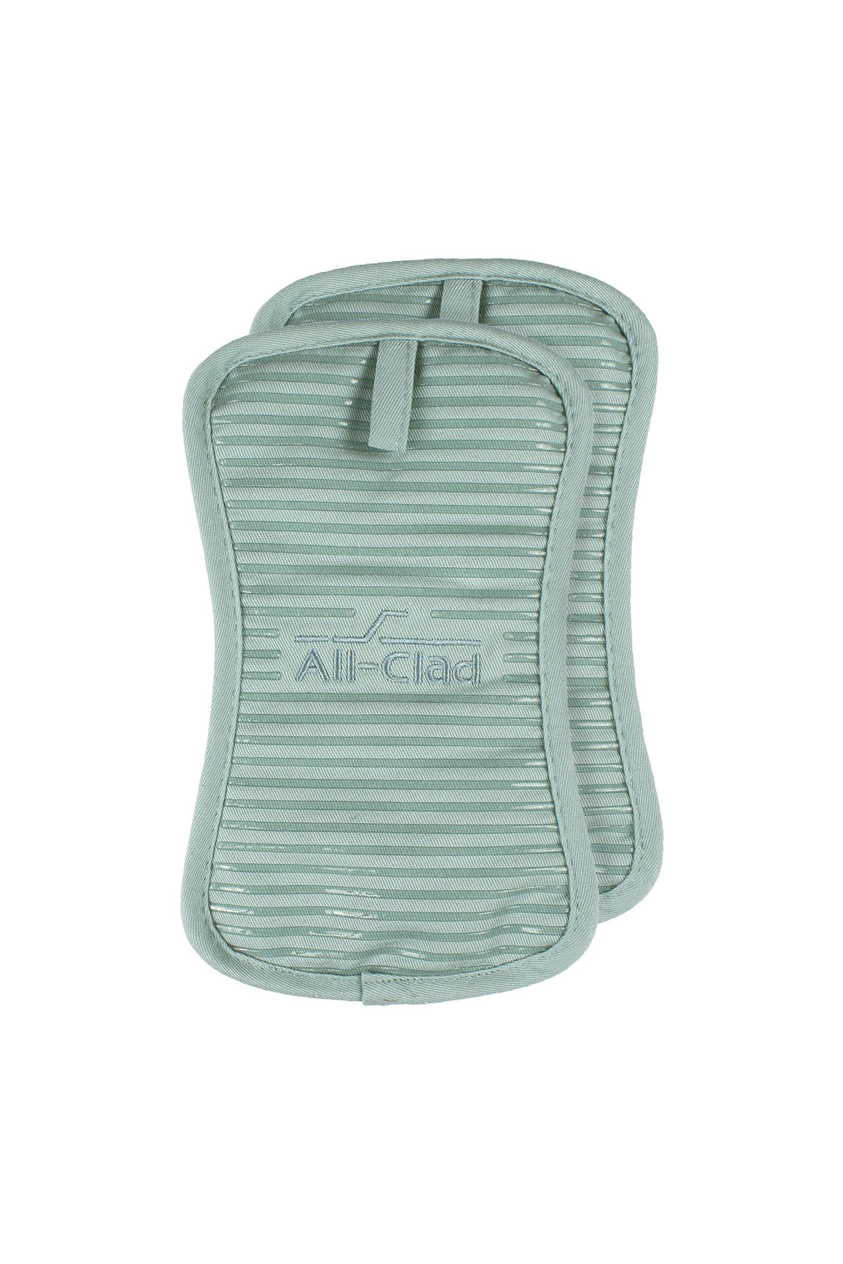 All-CladTextiles Silicone Pot Holder, 2 Pack, Rainfall