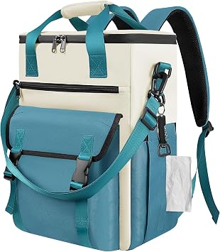Backpack Cooler for Women 36 Cans Backpack Coolers with Cooler Compartment | Waterproof Thermal Back Pack Cooler Insulated LeakProof Soft Ice Chest Lunch Box for Camping Beach Picnic Outdoor Travel Work