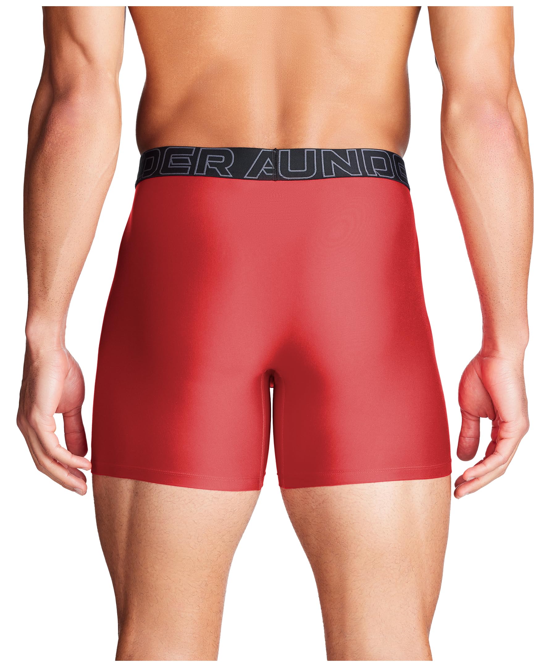 Under Armour Multi-Pack Standard Tech Boxer Brief, 6" Inseam, All-Day Comfort & Ultra-Soft Boxeur ajusté Homme (Lot de 3)