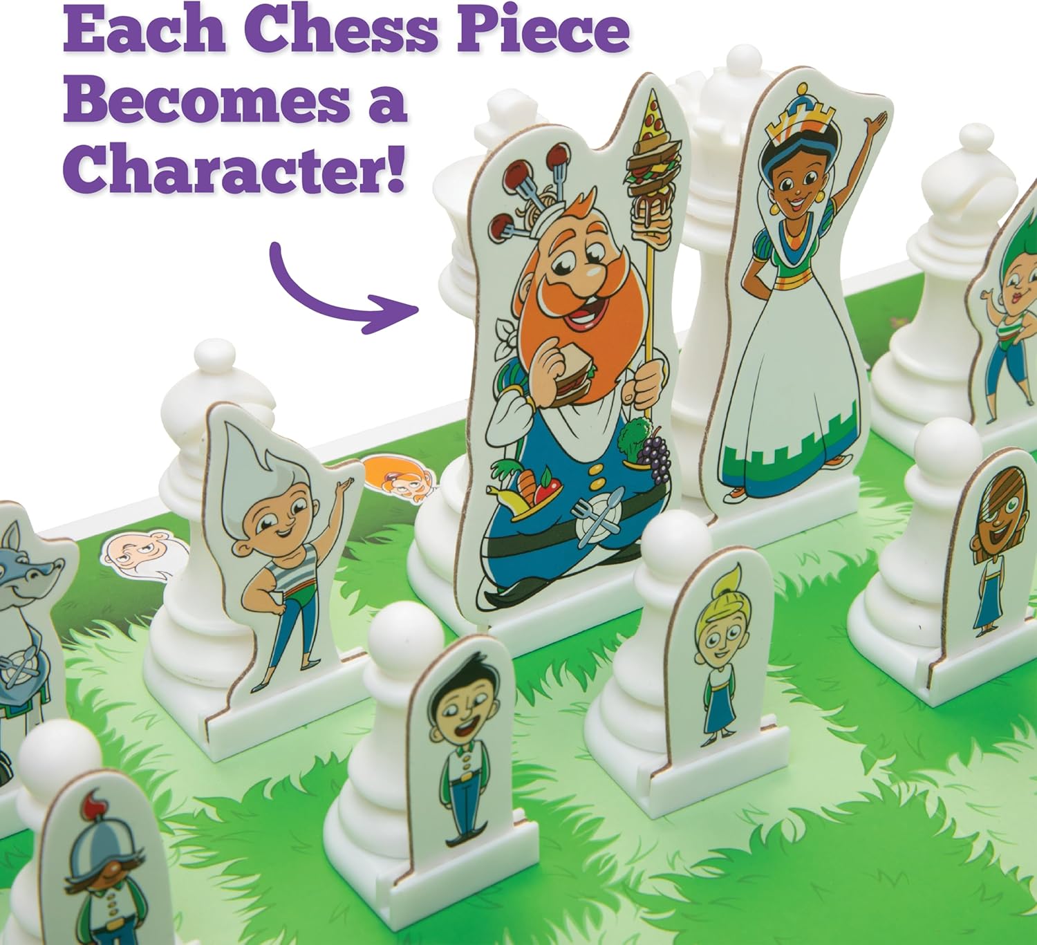 Story Time Chess - Chess Sets for Kids, Kids Chess Set, Chess Game Toddlers, Learning Games for Kids, Chess Sets for Boys & Girls - Image 5