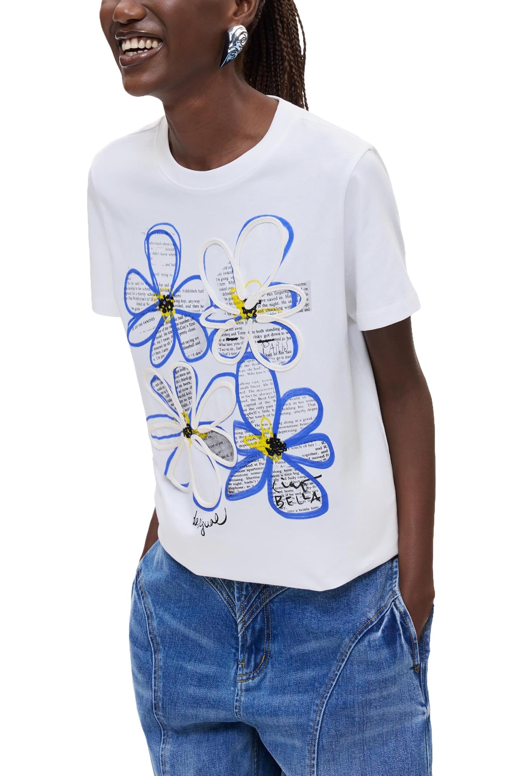 Desigual TS_Kiara T-Shirt Donna