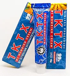 Pomada Tatuagem e estética TK-TX NUMBING AZUL 99% 10G