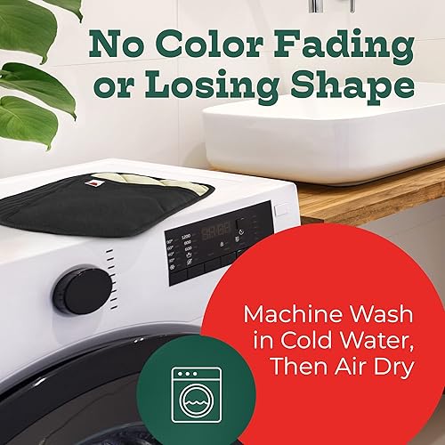 Vista 6 de Big Red House - Juego de 2 soportes de silicona para ollas - 10x3 - Protectores de cocina resistentes al calor para sartenes calientes y hornear