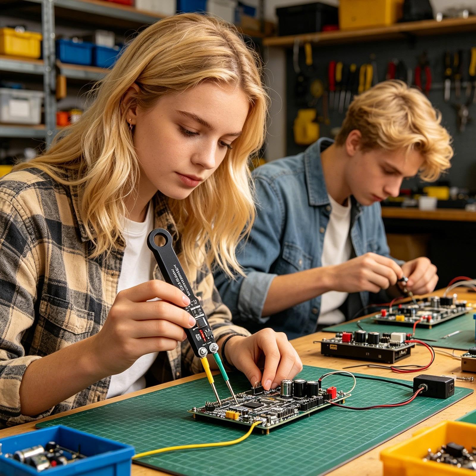 Kondensator-Entladewerkzeug | Hochspannungs-Entladegerät | Kondensator-Reparaturwerkzeug - Für Elektronik, Heimwerkstatt, Büro, Industrie, Mechaniker, Techniker und Automobilbereich