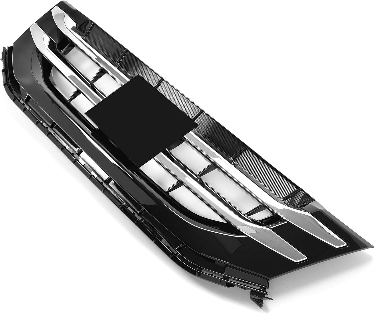 KUAFU Front Bumper Grille Compatible with 2014-2017 Honda Odyssey Grill Assembly Replacement for HO1200220 75101TK8A22 75101TK8A21 W/Chrome Strips