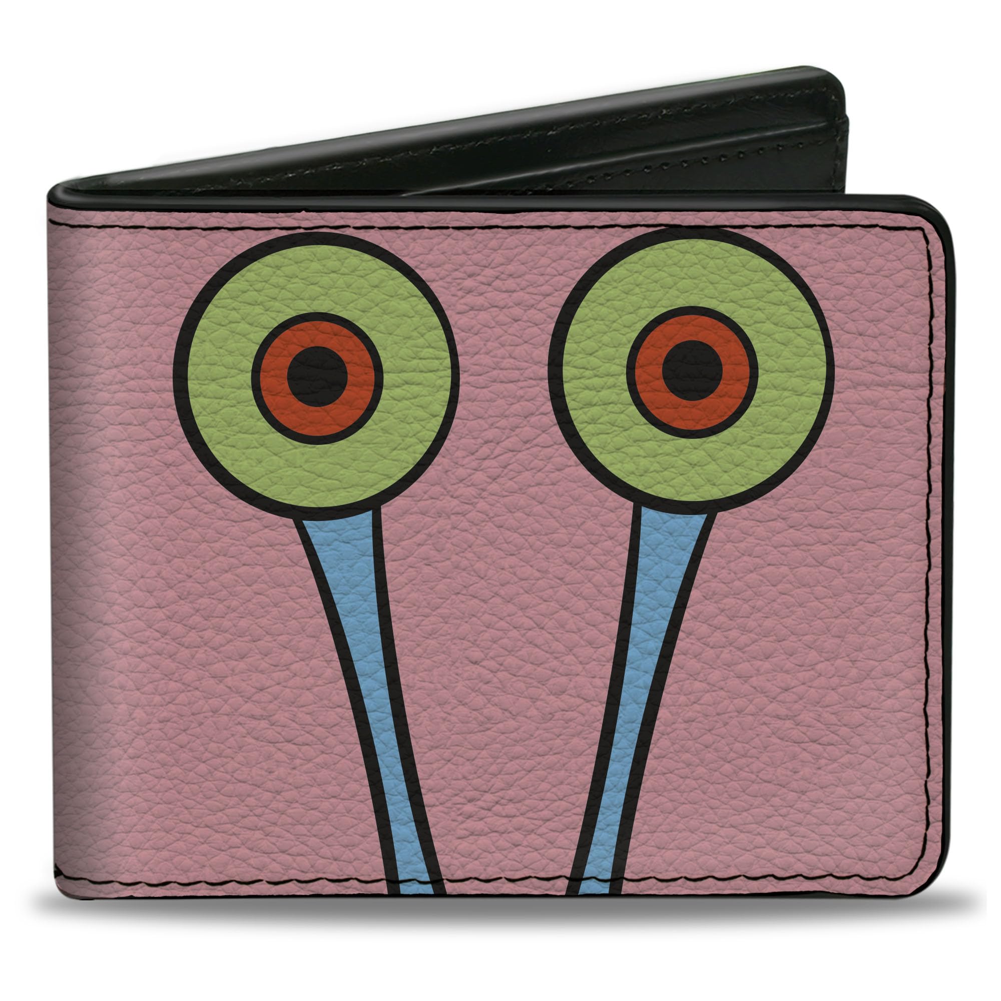 Buckle-Down Nickelodeon Wallet, Bifold, SpongeBob SquarePants Gary the Snail Character Close Up Pink, Vegan Leather