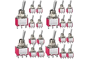 20-Pack Multi-Assortment Toggle Switch