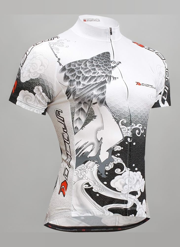 Decoja　和柄　サイクルジャージ DECOJA 和柄 サイクルジャージ 銀鷲(28147) - DECOJA クラフト