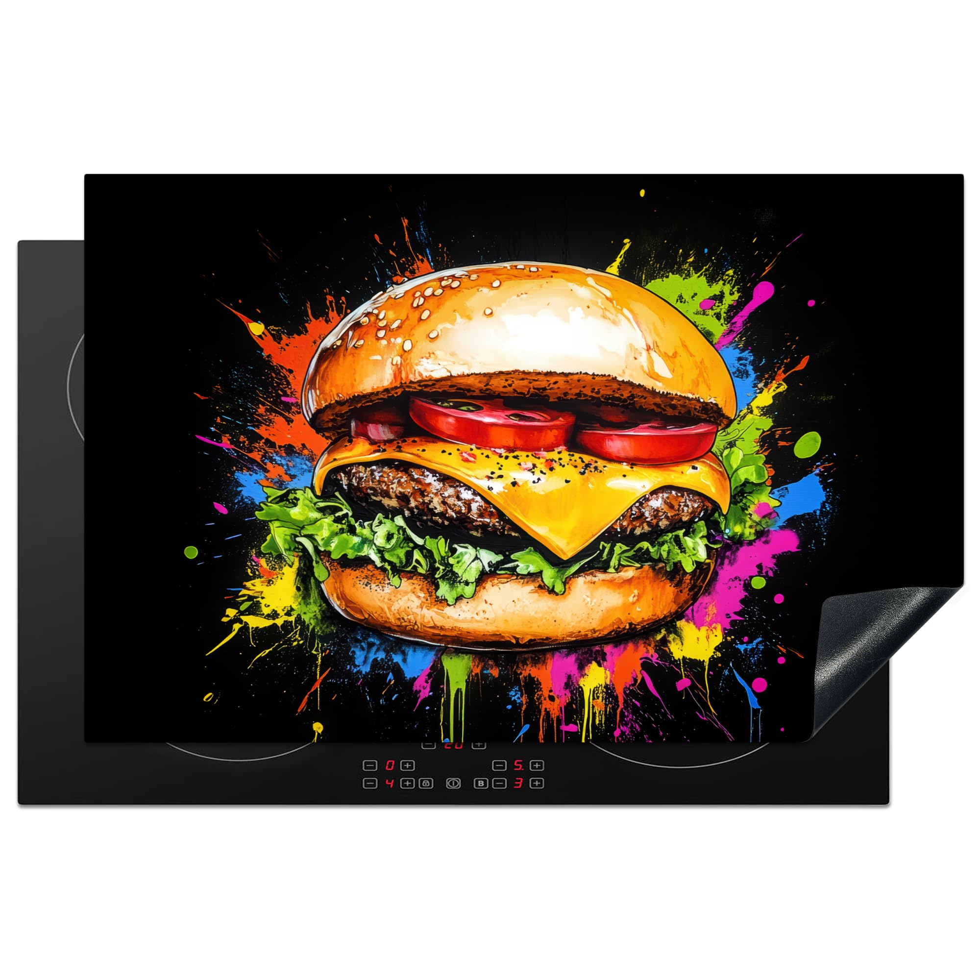 KitchenYeah© Induction Hob Cover Protector Mat Kitchen Universal Ceramic