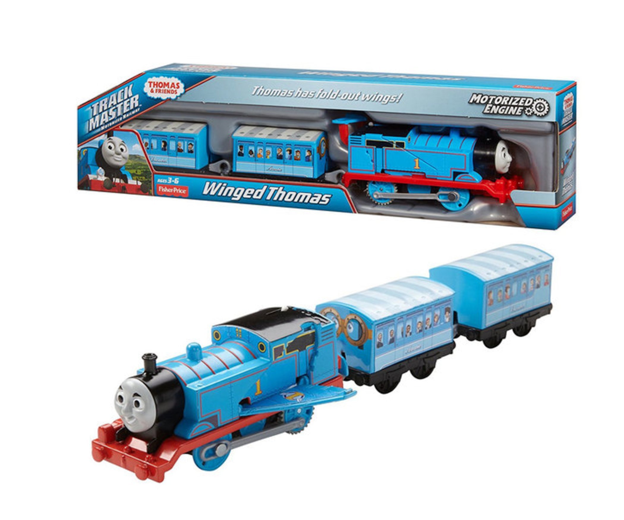 Amazon.co.jp: TRACK MASTER きかんしゃトーマス ウイングド トーマス