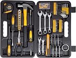 CARTMAN 148Piece Tool Set General Household Hand Tool Kit with Plastic Toolbox Storage Case Blue