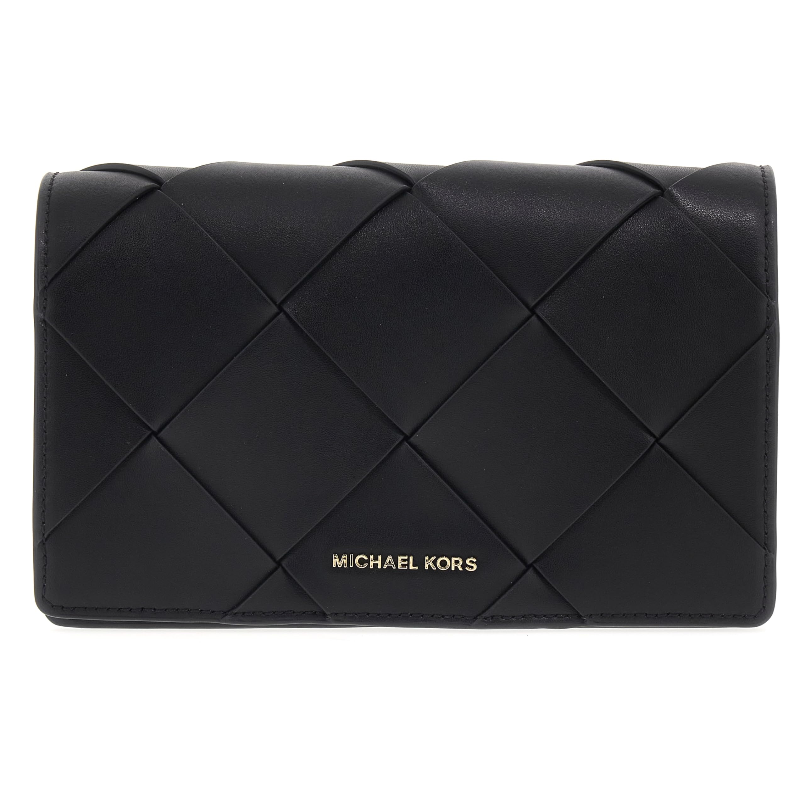 Michael Kors 32S5GJ6C8L-001 MD FLAP CHN XBODY Female BLACK Size One Size