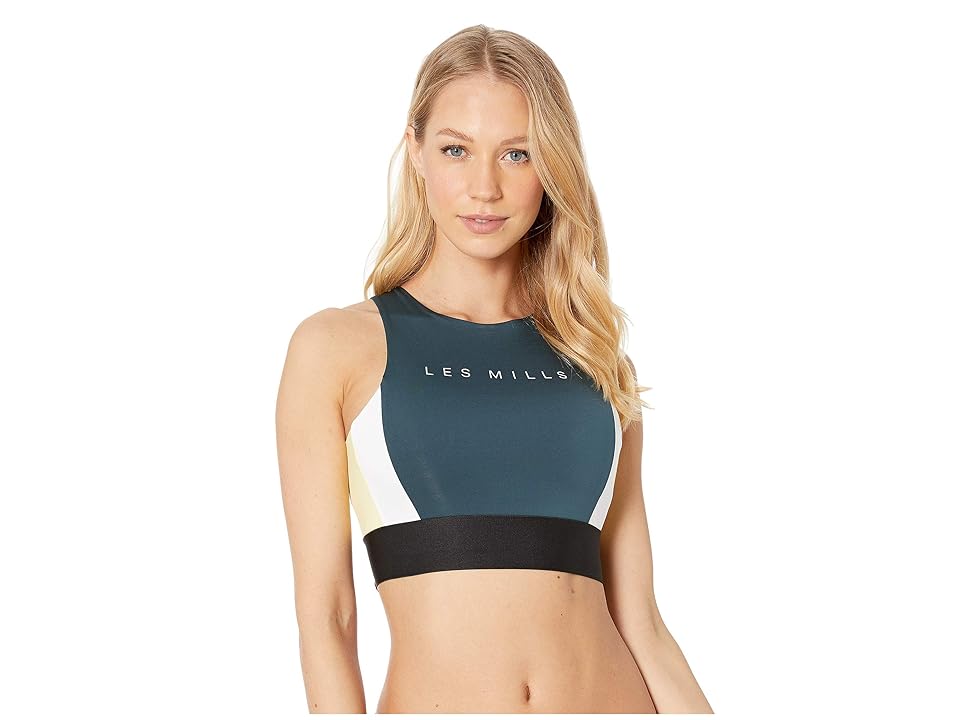

Reebok Move Bralette (Blue Hills) Women's Bra, Green