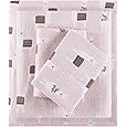 Tribeca Living 100% Cotton Flannel Sheet Set - 200 GSM, Deep Pocket, Ultra Soft & Cozy, Twin XL, Multicolored