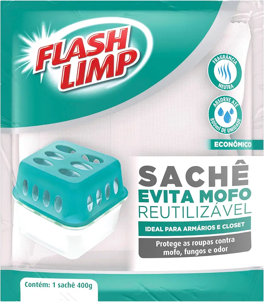 Flash Limp - Refil Evita Mofo Reutilizável 400G - AMO1850