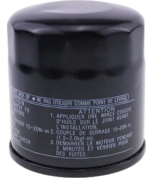 JZGRDN Oil Filter 5GH-13440-00-00 5GH-13440-30-00 5GH-13440-70-00 Compatible with Yamaha Outboard F9.9 FT9.9 F15 F20 F25 FT25 F30 F40 F50 FT50 F60 FT60 F75 F80 F90 F95 F100 F115 FL115 Engines