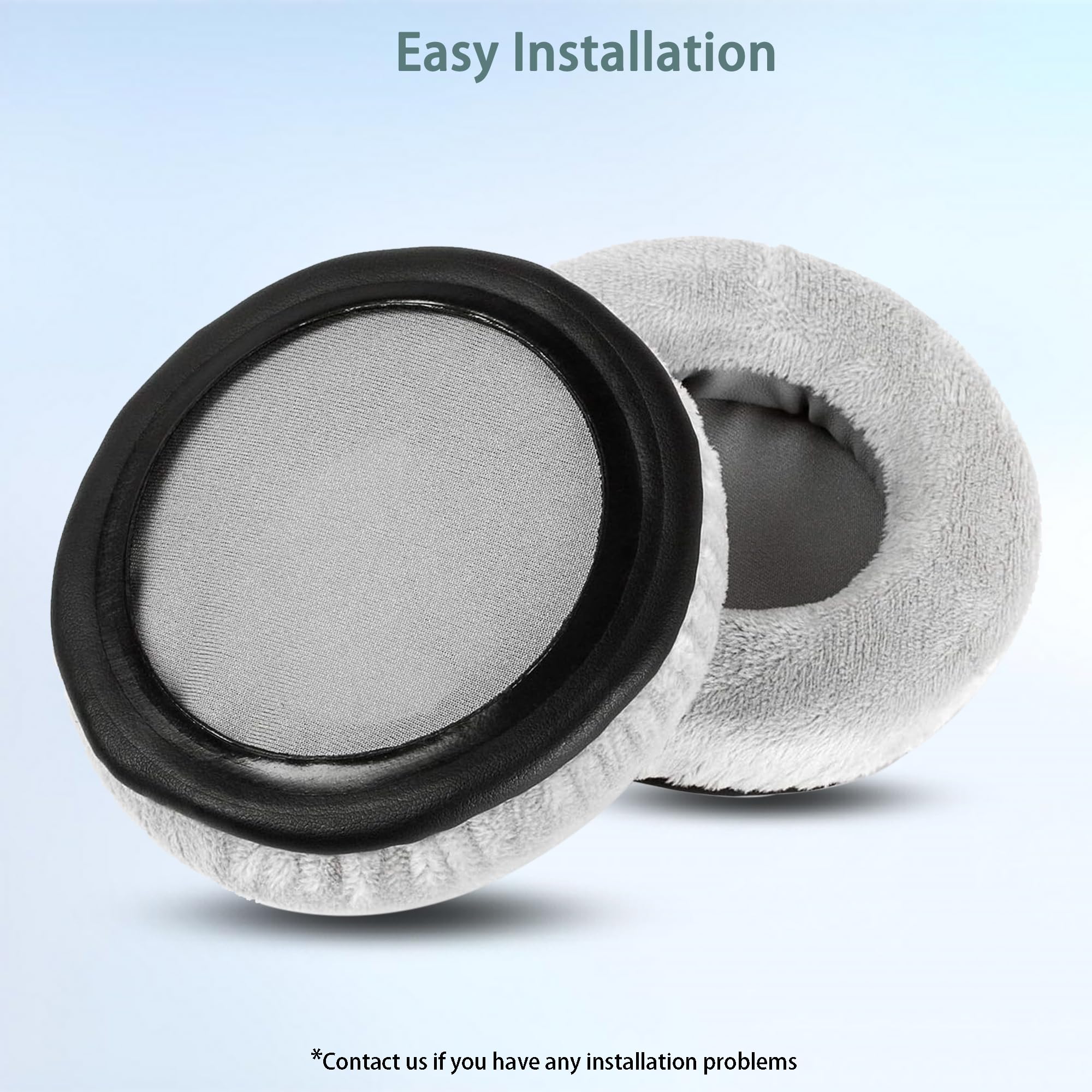 Yono Oorkussens Geschikt Voor Beyerdynamic Dt770 Dt880 Dt990 Dt 770 Pro Dt 880 Pro Dt 990 Pro   Vervangbare Oorkussen Set Met Memory Foam   2 Stuks   Zwart