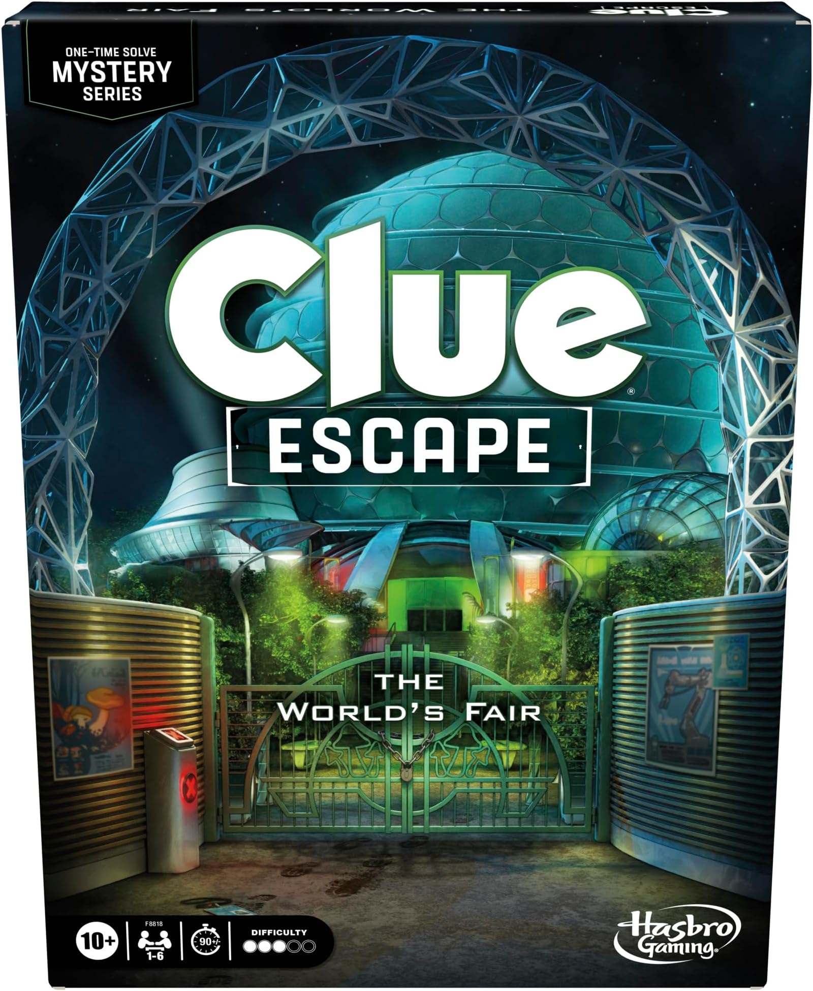 Hasbro Gaming CLUE Escape The Worlds FAIR
