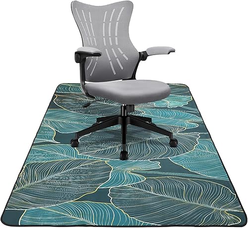 Tapete para silla para suelo de madera dura, 48 x 60 pulgadas, tapete para silla de oficina para suelo de madera dura, tapete para silla de