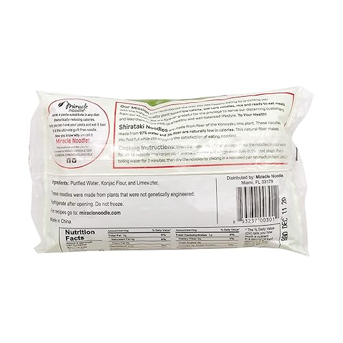 Vista 4 de Fetuccini de Konjac