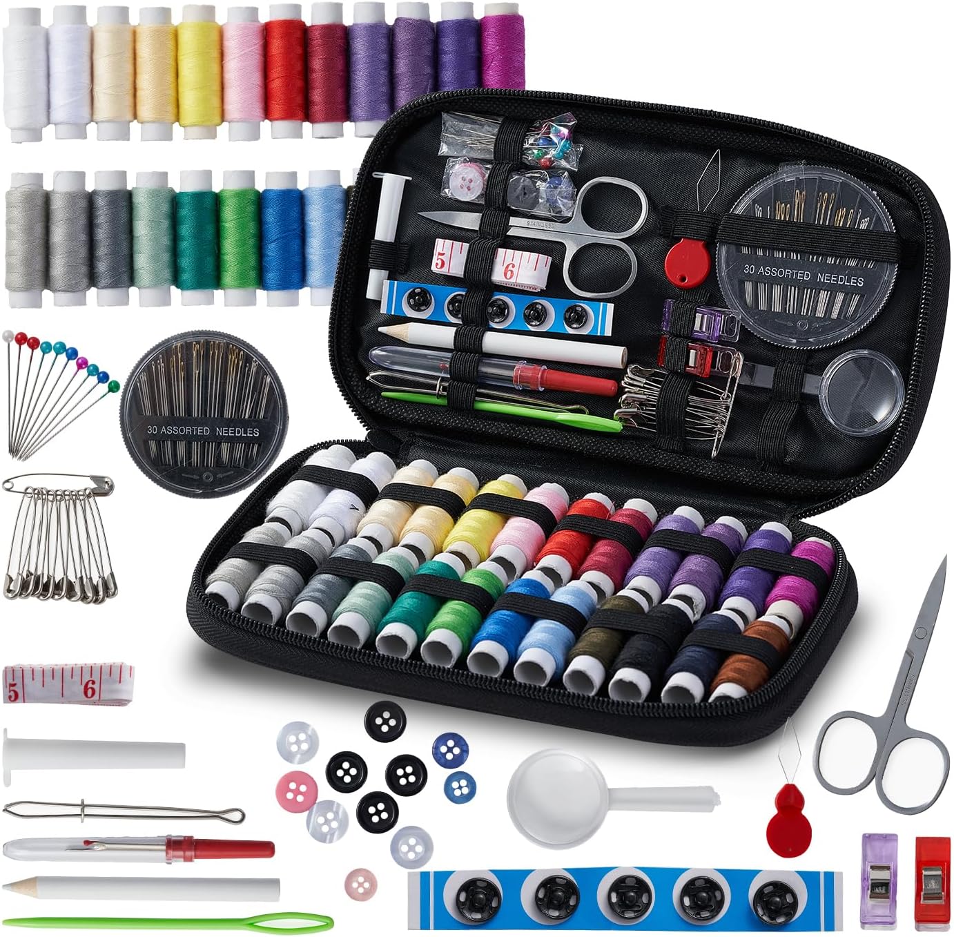 FNV Sewing Kit Supplies, One Bigger, One Smaller, Friendly for Beginner and Professional for Worker