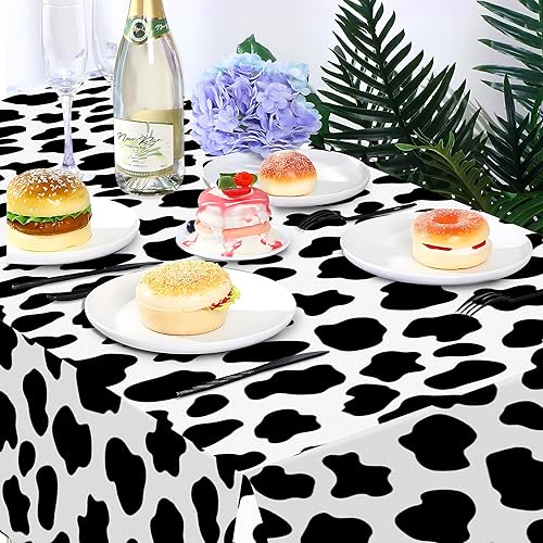 Miniatura 22 de CC HOME 1 pieza de mantel de plástico para fiesta de los 90 de 54 x 87 pulgadas de largo, mantel vintage retro de los 90 de hip hop, tema de 1990