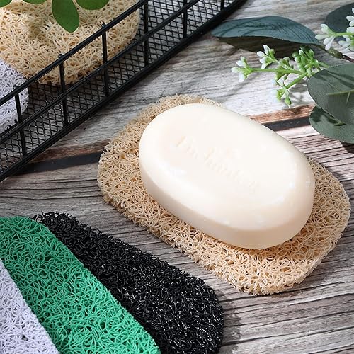 Miniatura 7 de Almohadillas ahorradoras de jabón, almohadilla de drenaje, barra de elevación para platos, jabón, accesorios, tapete de drenaje para ducha, cocina,