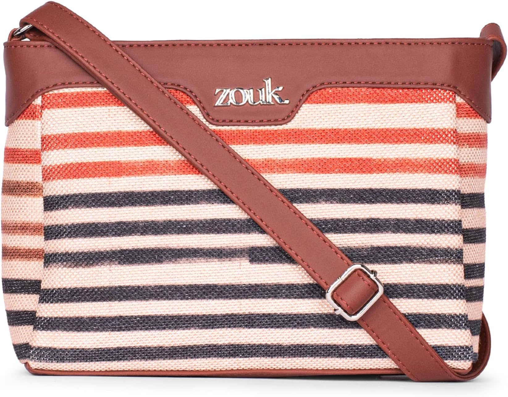 ZOUK Harmony Sling Bag | Crossbody Bags for Women | Women's Handbags | Stylish | Vegan Leather Evening Bag | Travel & Office Use | Purse and Wallet
