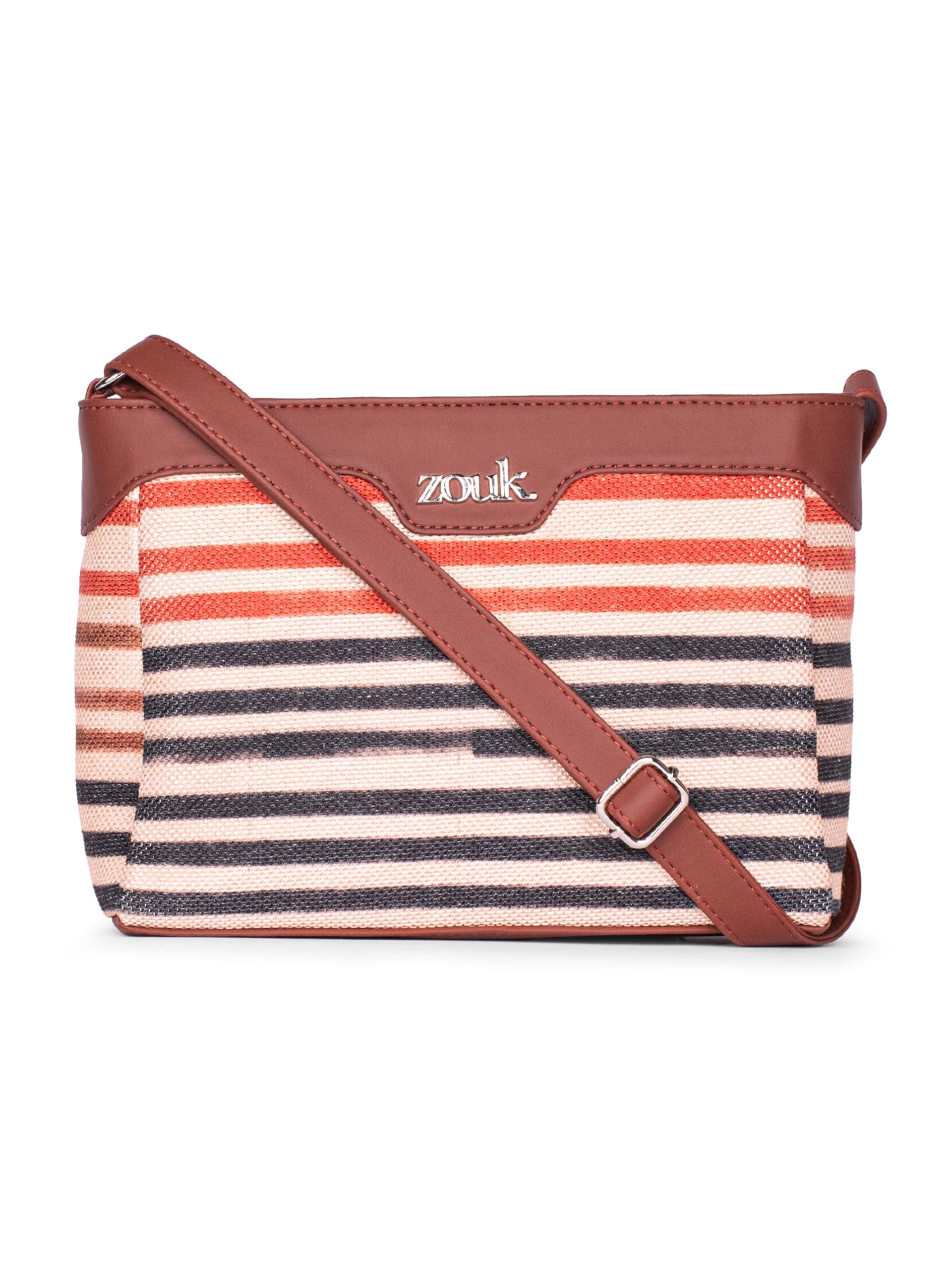 ZOUK Harmony Sling Bag | Crossbody Bags for Women | Women's Handbags | Stylish | Vegan Leather Evening Bag | Travel & Office Use | Purse and Wallet