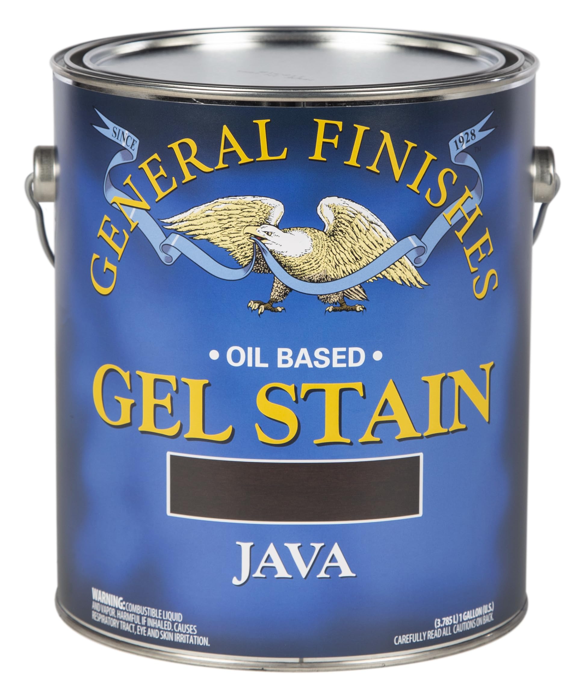 General Finishes Oil Base Gel Stain, 1 Gallon, Java