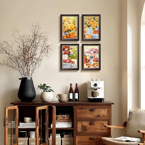 Miniatura 3 de Space Art Deco, Marco de fotos de 8 x 12 pulgadas sin paspartú para fotoimpresiónpóster horizontal o vertical de 8 x 12 pulgadas, montaje en pared