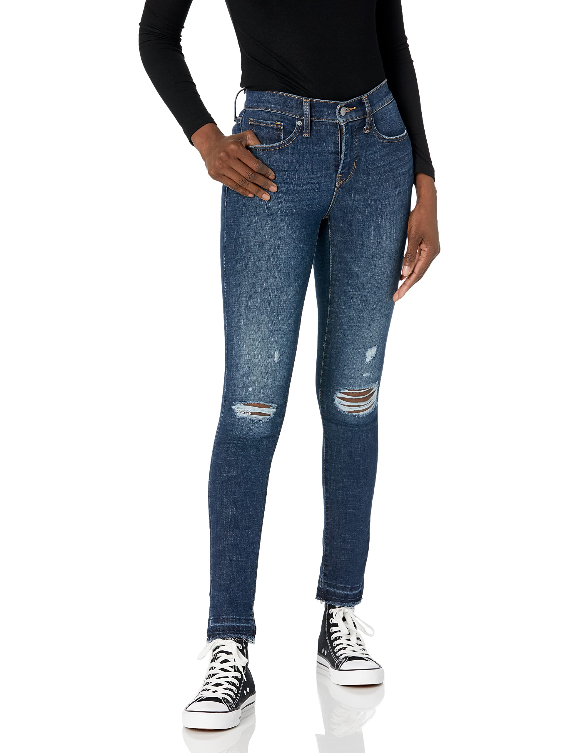Levi's Damen 311 Shaping Skinny Jeans, Raw Deal , 32W / 34L