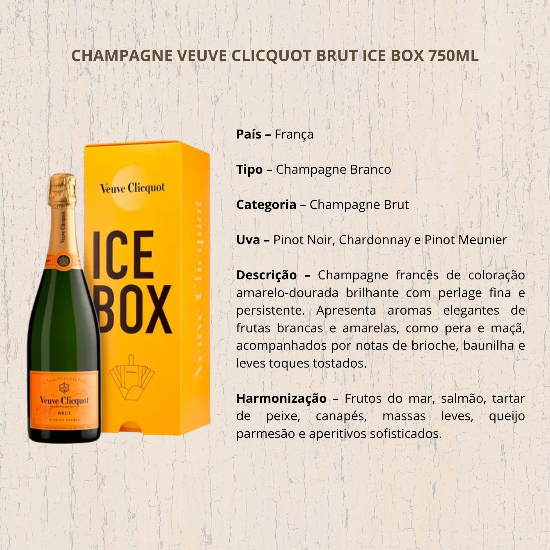 Veuve Clicquot Brut - Estuche Ice Box