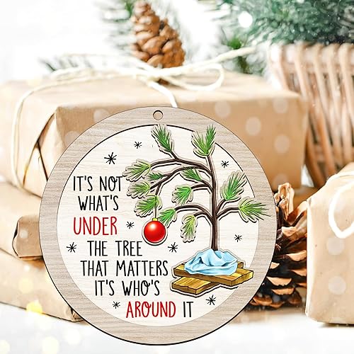 Miniatura 4 de Adorno de Navidad 2023 para hombres, mujeres, aniversario, regalos de cumpleaños para familiares, amigos, marido y esposa, ideas de regalos de