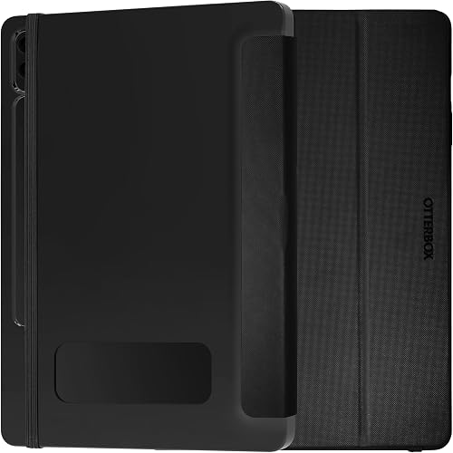 OtterBox React Folio Hülle für Samsung Galaxy Tab S9 FE+, Schwarz