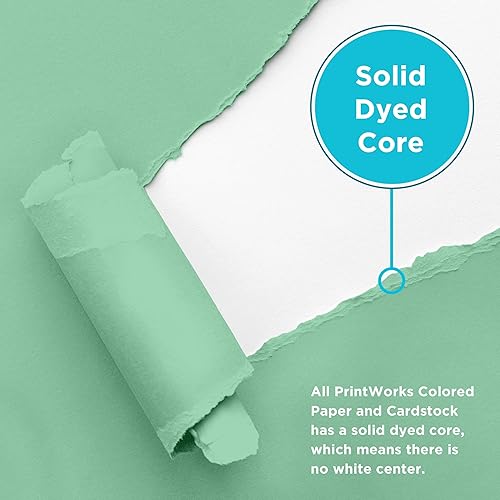 Miniatura 9 de PrintWorks - Papel de Pascua de 8.5 x 11 pulgadas, 300 hojas, 5 colores pastel surtidos, 30% reciclado, ideal para proyectos escolares y