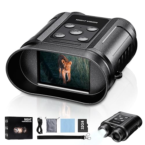 Gifts for Men and Teen Boys,Night Vision Goggles,Night Vision Binoculars,32GB