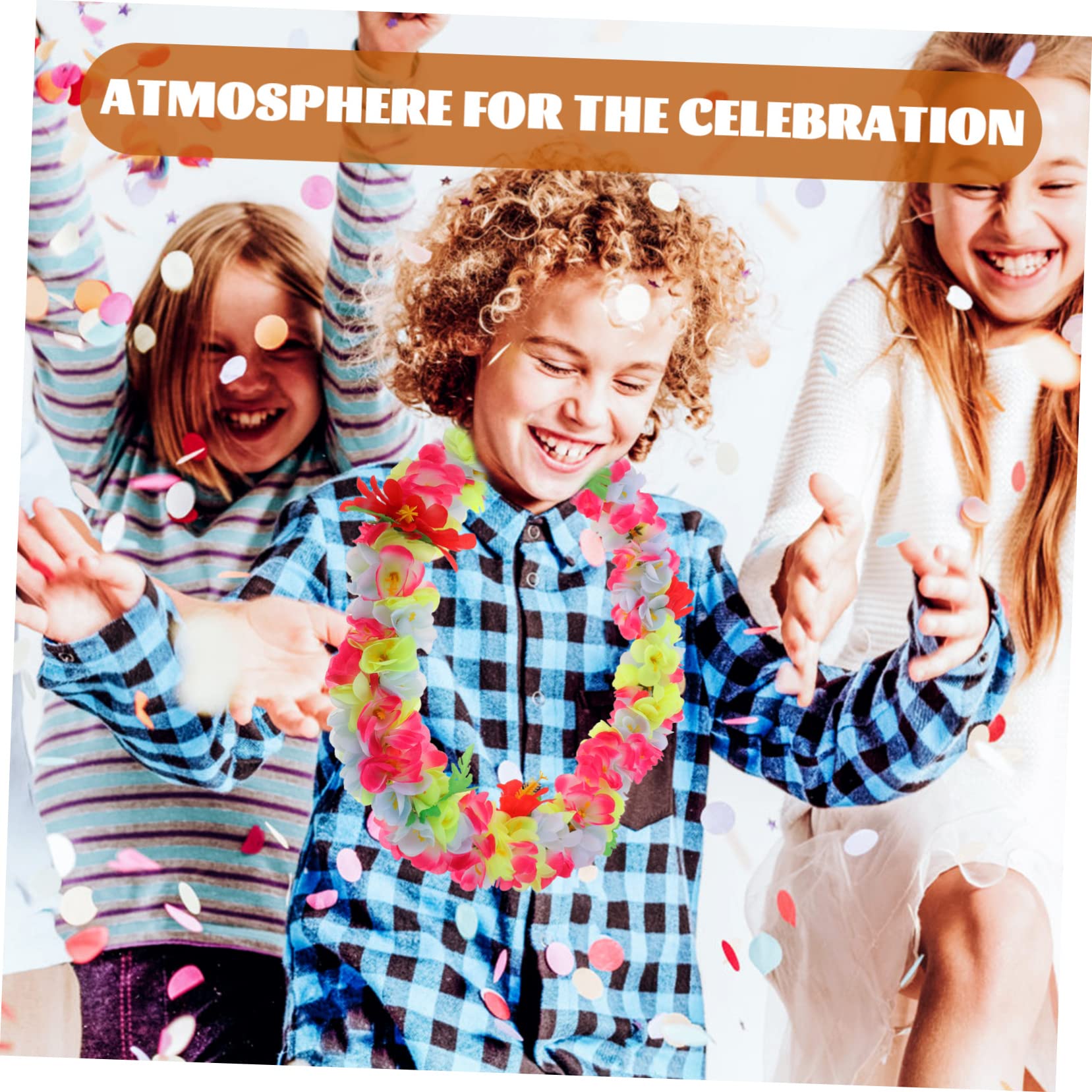 STOBOK 4stücke Hawaiianische Blumenkranz Dekoration Für Strandpartys Lifelike Luau Lei Für Sommerfeste Hochzeiten Und Foto-Requisiten Farben Perfekter Party-spaß