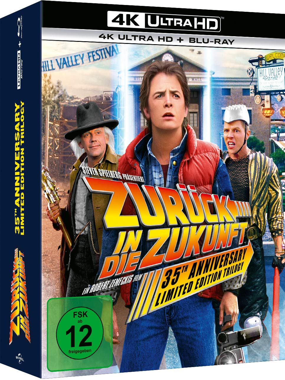 Zurück in die Zukunft - Trilogie 4K Ultra-HD Limited Steelbook