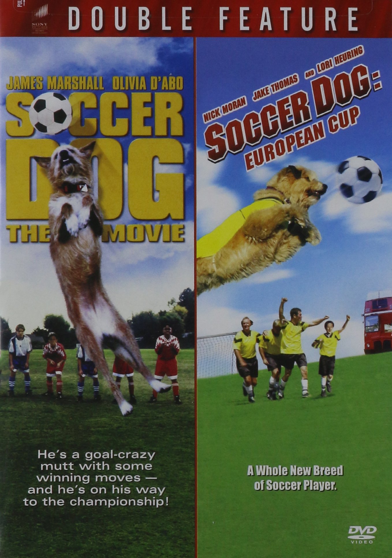 Soccer Dog doble edicion con la pelicula original y la secuela European Cup