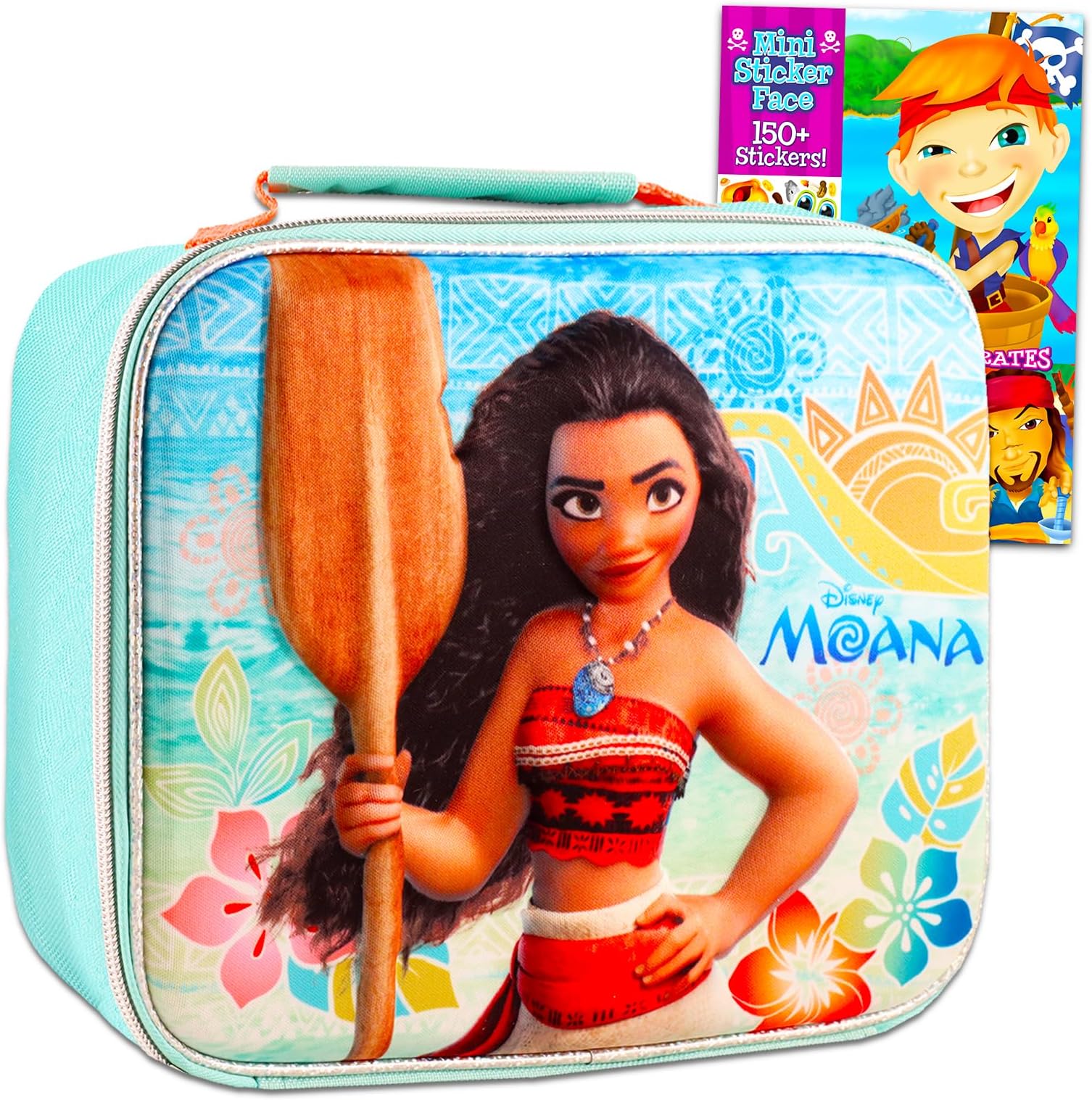 Moana Lunch Box for Girls Set Bundle with Insulated Moana