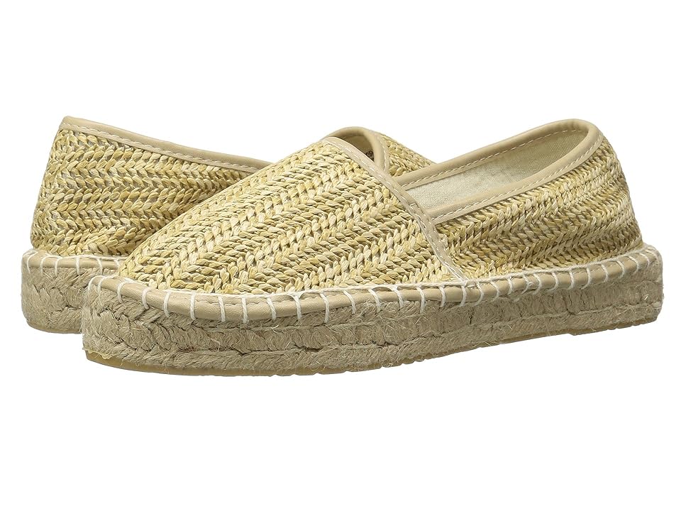 

Dirty Laundry Emilio Espadrille (Natural Raffia) Women's Slip on Shoes, Neutral