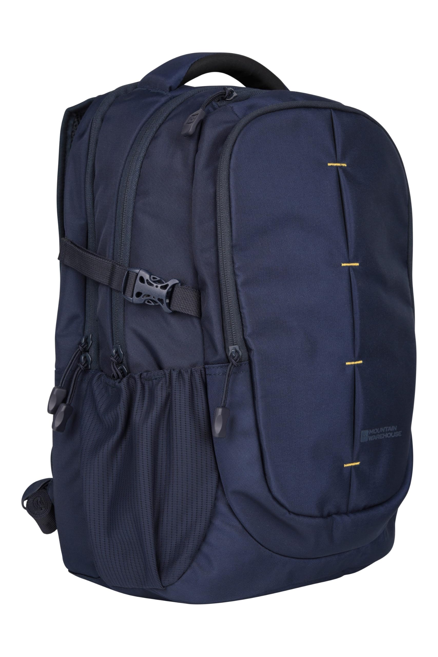 Mountain Warehouse Vic Laptop Bag - 30L Backpack, Durable Daypack, Laptop Compartment Rucksack Mustard