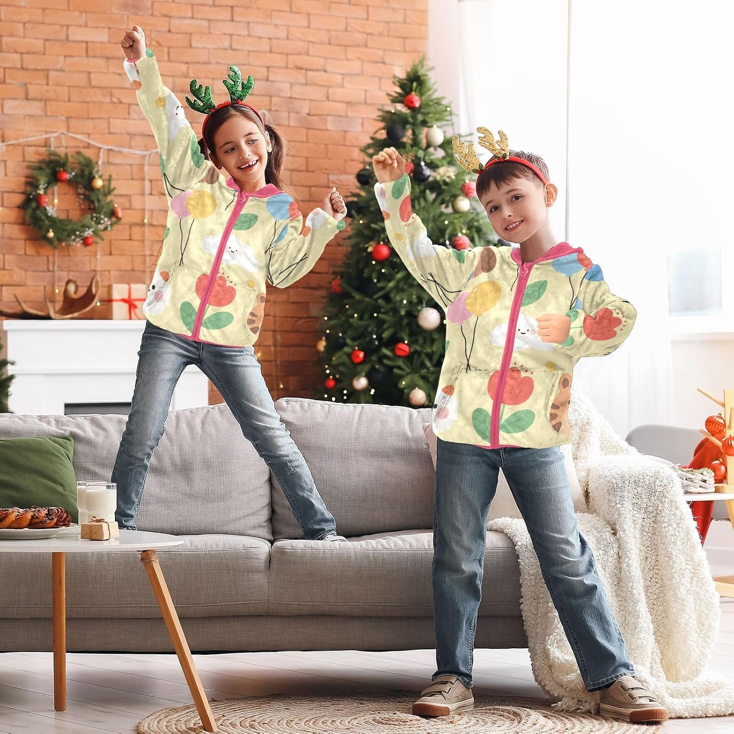 GuoChe Cute Animal Sherpa Coat