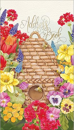 LANG Beehive & Blooms Carnet d'adresses de poche (1072035)
