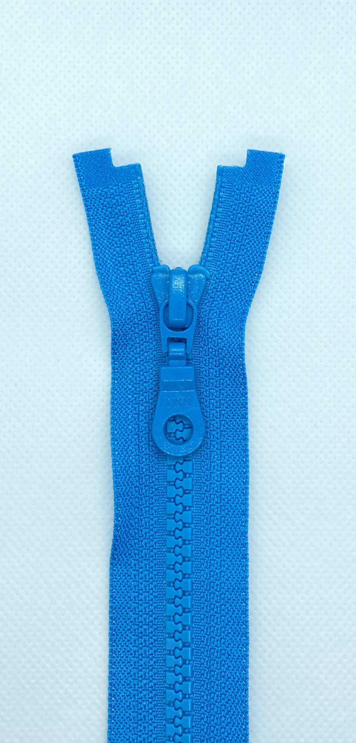 Li Cremallera YKK De Plástico, Dientes N.º 5, Tamaño Mediano, Divisible (121 Crema, 90 Cm