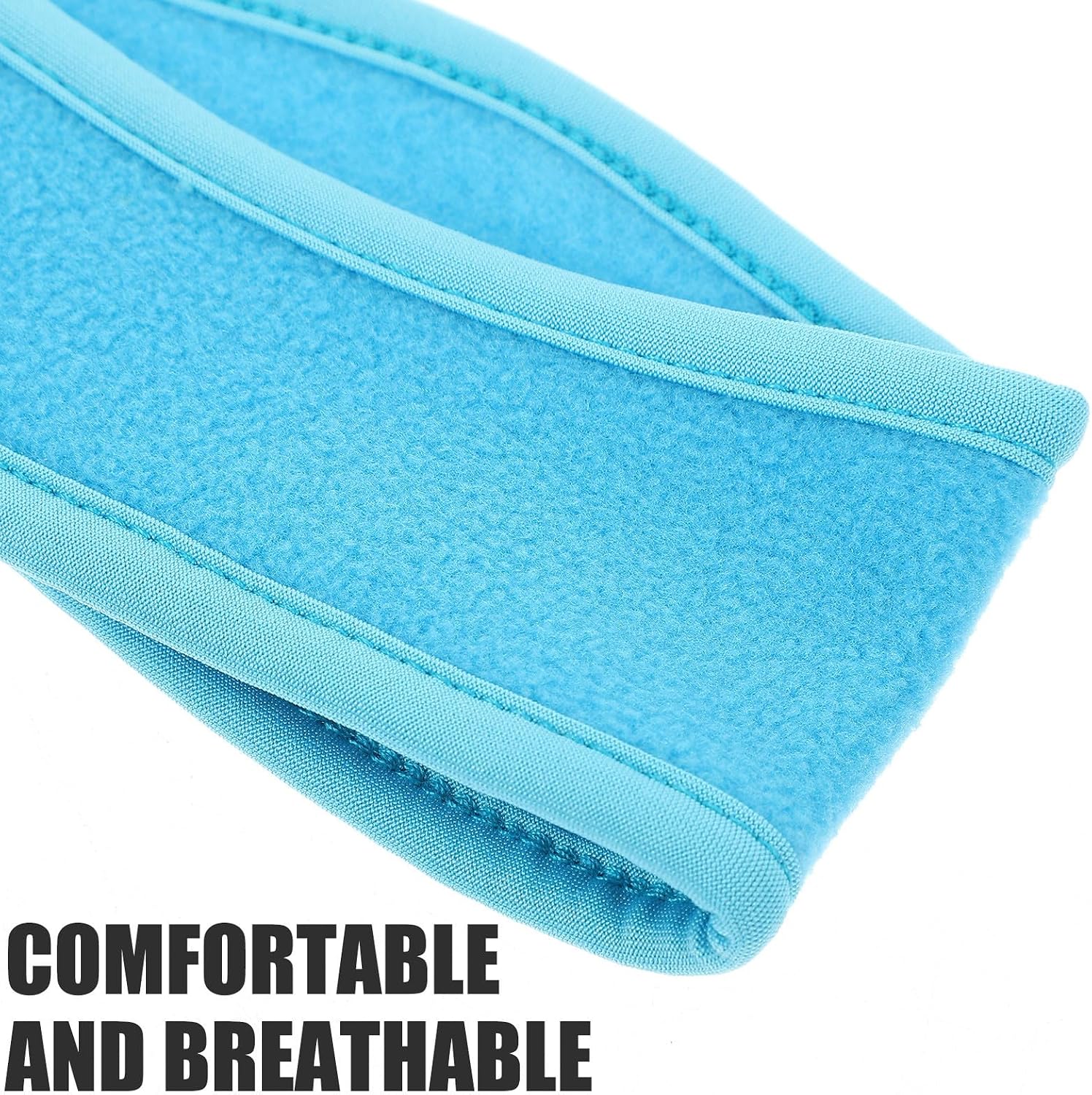 2pcs Windproof Headbands for Outdoor Cycling and Winter Travel, Elastic Breathable Polyester Sports Hairbands with Warmth and Good Air Permeability, Comfortable and Versatile